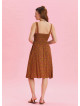 V Neck Robe Olive Authentic Dress 4516